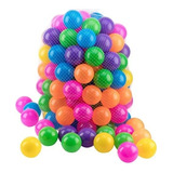 100 Pelotas Plásticas De Piscina Y Carpas 