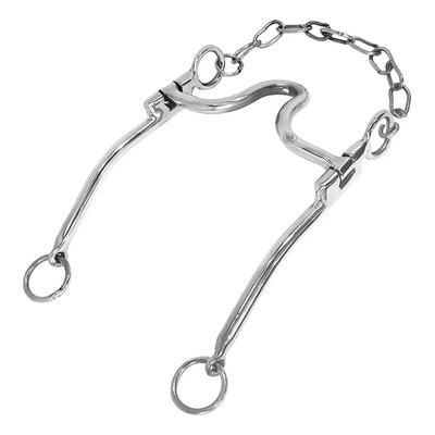 Freio Brec Para Burro Muares Bocal Inox Articulado Pesado | Parcelamento sem juros