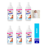 Suavitel Aroma Bebe De 850 Ml / Pack 6 Pz