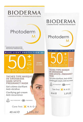 Bioderma Photoderm Fps 50 Tono Dorado Control Manchas 40ml