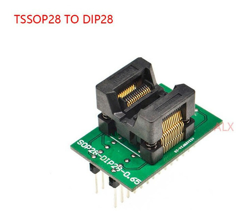 Socket Adaptador Ssop28 Tssop28 A Dip28  0.65