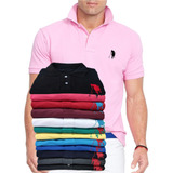 Kit 3 Camisa Gola Polo 12 Cores Revenda Grandes Marcas Novo