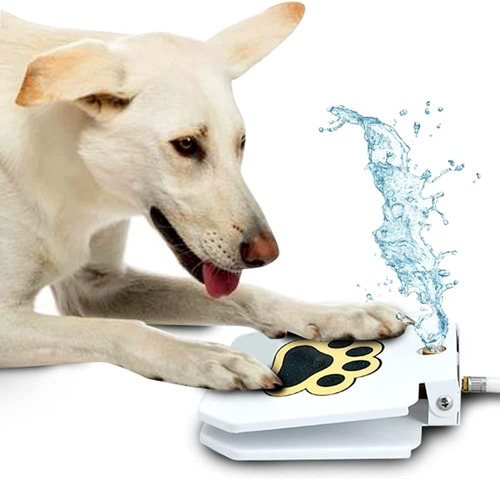 Trio Gato Dog Outdoor Dog Drinking Water Fountain Step On