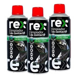 3 Limpiador De Contacto Multiuso Rex - 400ml