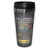 Tree-free Greetings Jo Moulton Awesome Teacher Travel Mug, V