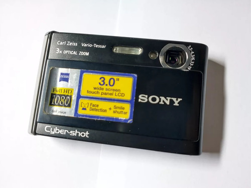 Câmera Sony Cybershot Dsc-t70 Completa