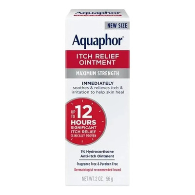 Aquaphor Pomada 12 Horas para Alivio de Comezón - 56g | Envío gratis