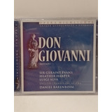 Mozart/ Barenboim Don Giovanni Cd Nuevo 