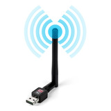 Adaptador Antena Wifi Usb Inalambrico 900 Mbps 2.4 Ghz