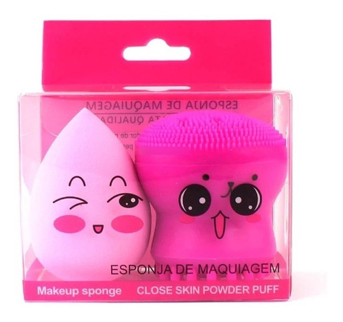 Esponja Maquilladora + Exfoliador Facial