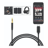 Cabo P2 Adaptador De Audio  Auxiliar Compatível Com iPhone