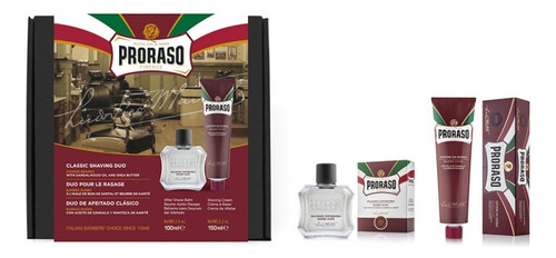 Proraso Classic Shaving Duo Coarse Beards Com Balm