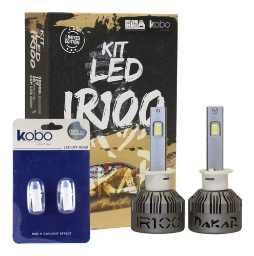 Kit Cree Led Canbus Ir100 Dakar Oficial Kobo Iron Led