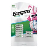 Paquete De Pilas Energizer Recharge Power Plus Aa6 Aaa4