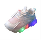 Zapatos De Tenis Deportivos Transpirables Para Niños Con Luz