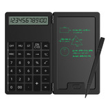 Mini Calculadora Portátil Com Bloco De Escrita À Mão