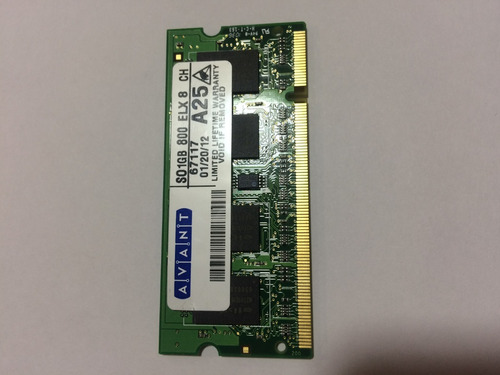 Memoria Ran Ddr2 Para Portatil 1gb.