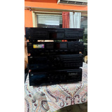 Centro Musical Jvc Con 2 Parlantes En Columna