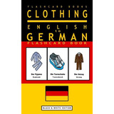 Libro Clothing - English To German Flash Card Book: Black...