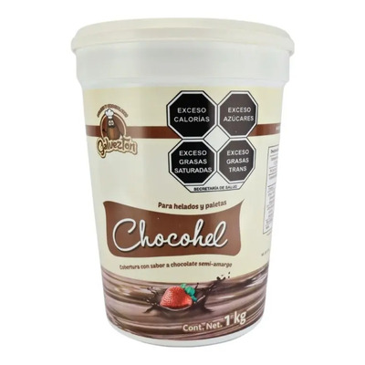 Cobertura Sabor Chocolate Semi-amargo 1kg | Meses sin interés