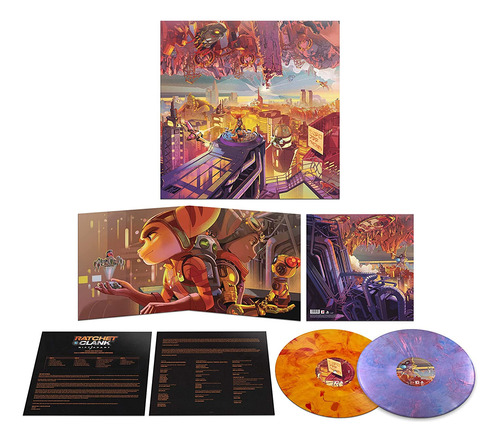 Ratchet And Clank Rift Apart Limited Yellow/orange Vinyl Lp