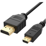 Cable Convertidor Adaptador Micro Hdmi A Hdmi Hd 1.5 Metros