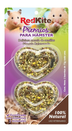 Comida Para Hamster Premio Para Hamsters (2 Pzs) Red Kite