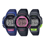 Reloj Casio Dama Deportivo Lws-1000h,60 Lapsos De Memoria