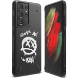 Funda Para Galaxy S21 Ultra Ringke Onyx Design - Graffiti