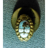 Antiguo Pin Prendedor Esmaltado Escudo Patrio Argentina