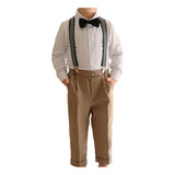 D Traje De Hombre Para Niños, Ropa Formal, Camisa [u]