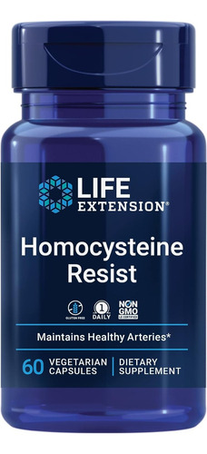 Life Extension I Resistencia A La Homocisteína I 60 Capsulas