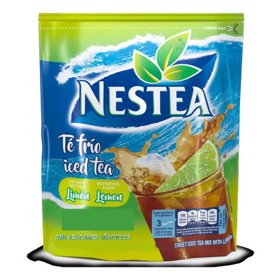 Nestea Té Negro Sabor A Limón Sin Azucares 600 Gr | MercadoLibre