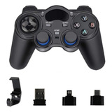 Controle Joystick S/fio 2.4g Otg P/ps3 Pc Cel Android Tv Box