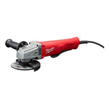 Amoladora Angular Milwaukee 6142-59a De 50 hz/60 hz Color Rojo 1250 w 220 v - 240 v + Accesorio