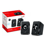 Parlantes Genius Sp-u125 Usb Black Jack 3.5