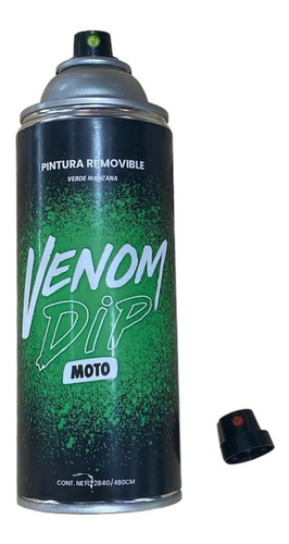 Pintura Removible Moto En Aerosol Venom Verde.manzana Rpm® 