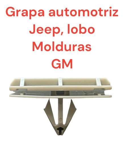 Grapa Automotriz Molduras Arco Jeep / Lobo