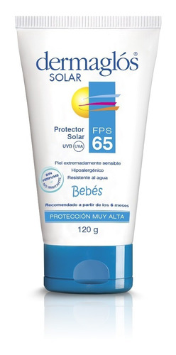 Dermaglos Solar Fps 65 Bebes Cr 120 Gr Proteccion Muy Alta