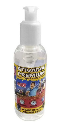 Slime Ativador Premium P/cola 120ml. Unidade