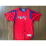 Jersey Beisbol Mlb Phillies Talla Ch 6-8 Años