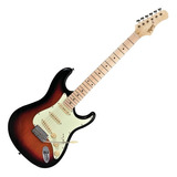 Guitarra Tagima T-635 Sunburst Strato Escala Clara Classic