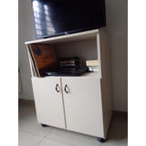 Mueble Con Ruedas Para Tv