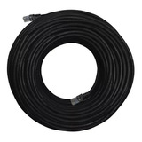 Cabo Rede Cat6 100% Cobre Preto 6m Crimpado C/rj45 Blindado