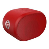 Parlante Portátil Hp Bts01 Con Bluetooth Fm Sd Extra Bass Color Rojo