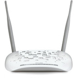 Roteador Adsl2+ 300mbps Tp-link Td-w8961nd C/ 2 Antenas 3dbi