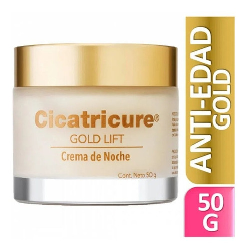 Crema Facial Gold Lift Noche Antiarrugas X 50g