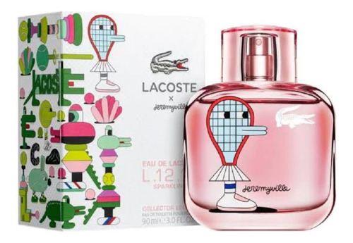 Perfume Lacoste Jeremyville Sparklin 90 Ml Eau De Toilette