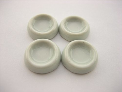 4x13mm Blanca Determinada De Alimentos Para Mascotas Cuenco 