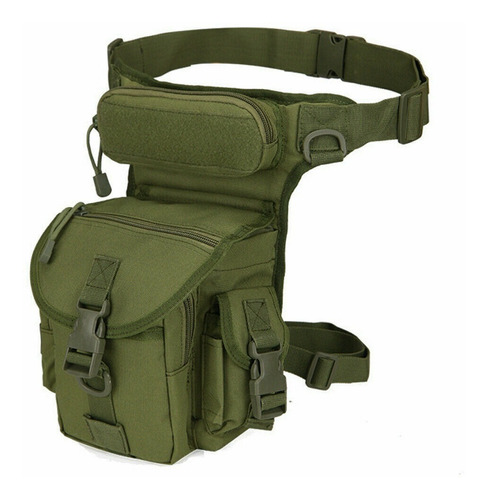 Piernera Táctica Militar Premium Mochila Uso Rudo Aire Libre